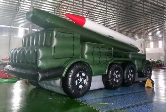 武山充气导弹车
